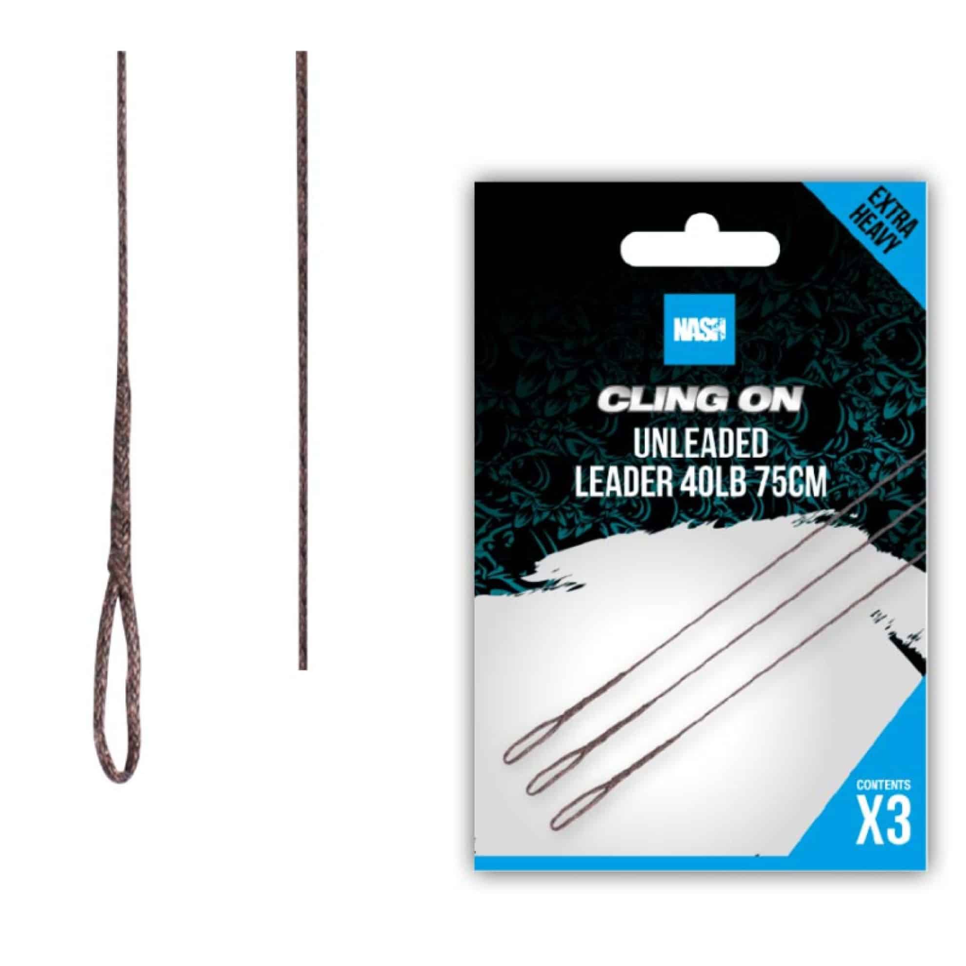Nash Cling On Unleaded Leader 75cm 40lbs.jpg