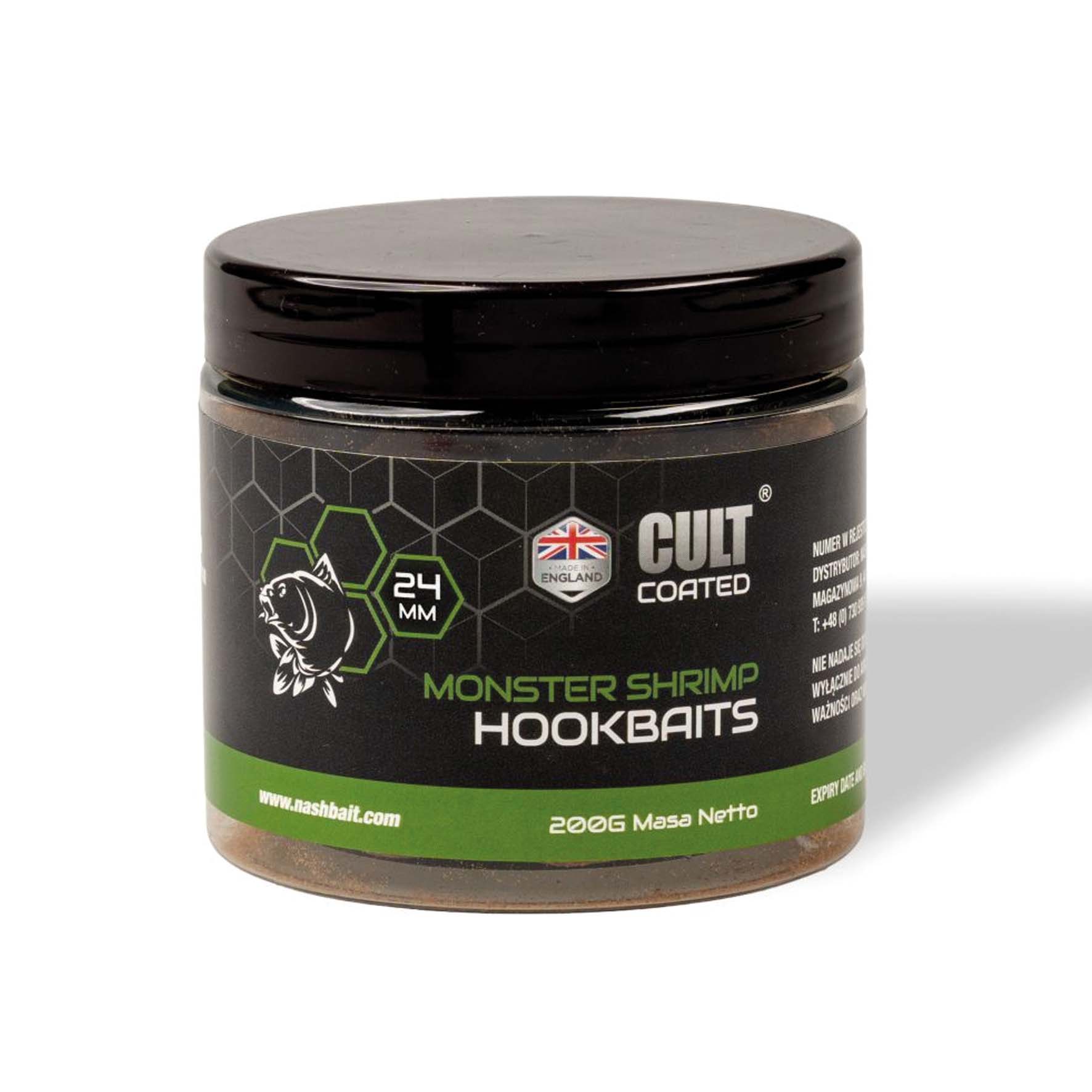 Monster Shrimp Cult Coated Hookbaits