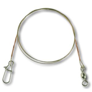 CLIMAX - Flexsteel Leader 1x19 mit Karabiner und Wirbel