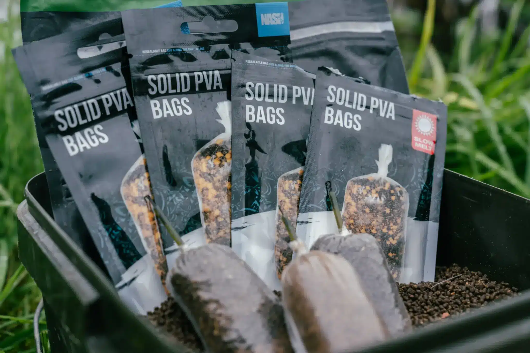 NASH - Solid PVA Bags (versch. Größen/Slow&Fast Melt) – Bild 4